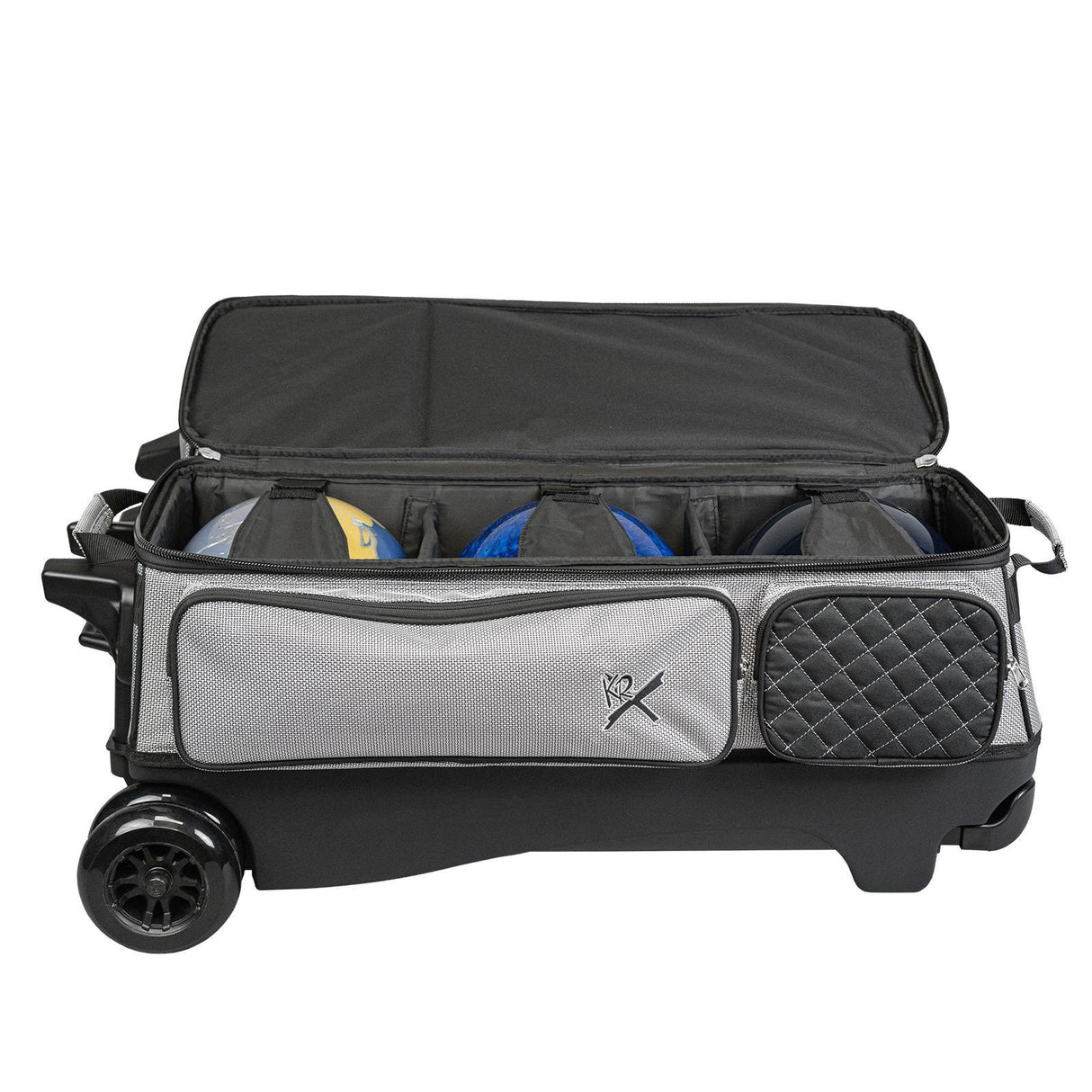 Royal Flush 4X4 Roller Silver/Black