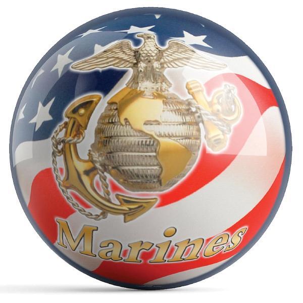Marines Bowling Ball