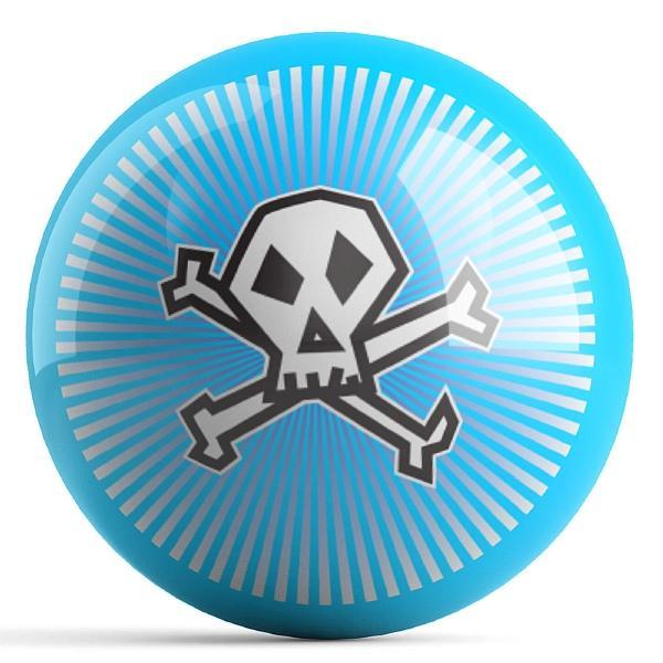 Baby Blue Punk Bowling Ball