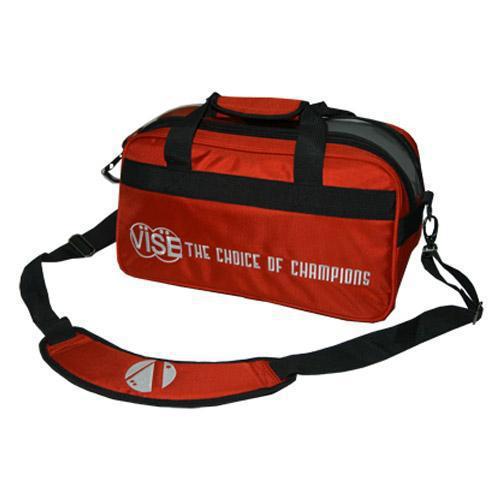 Vise 2 Ball Clear Top Tote Red