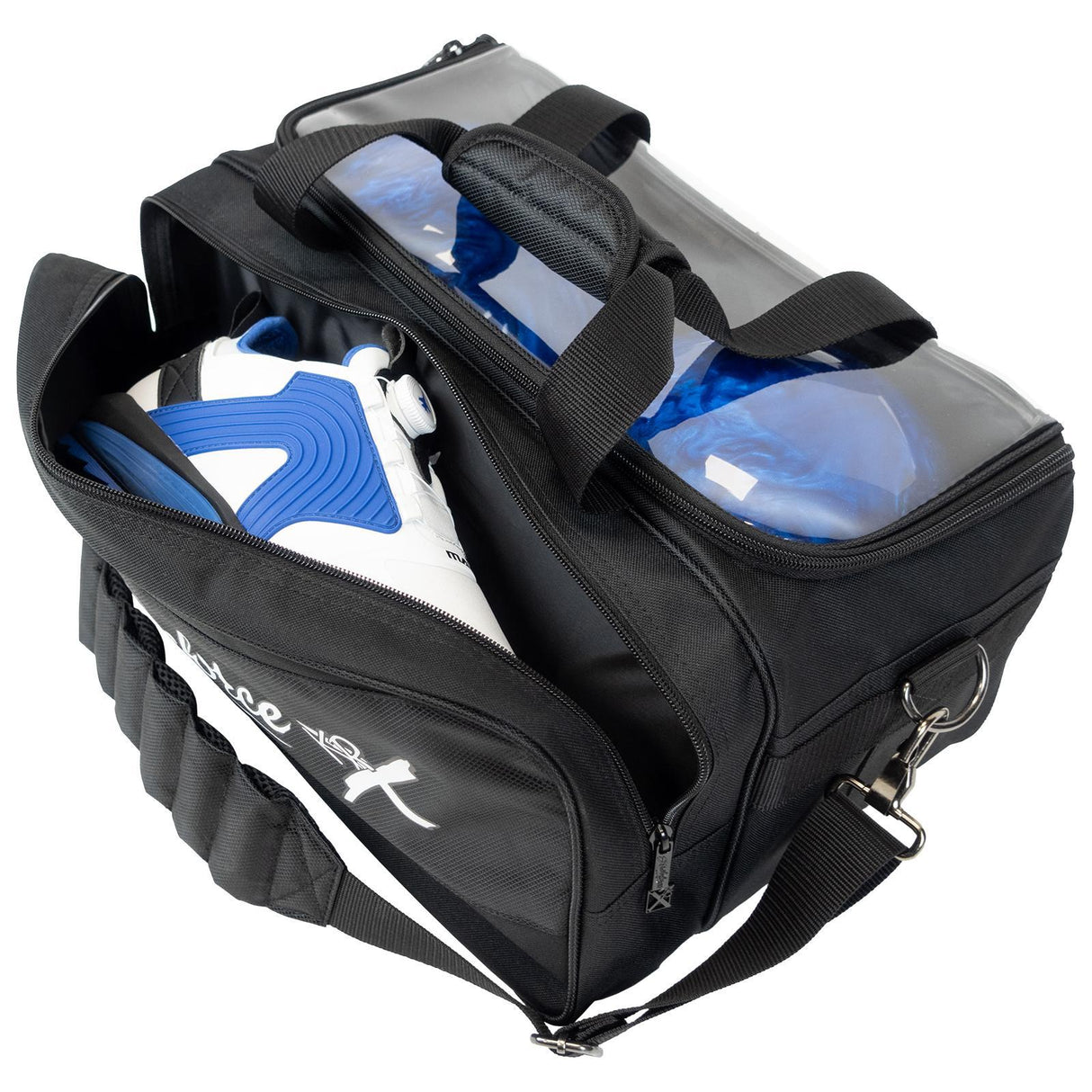 Fast 2 Ball Tote w/ shoes - Black