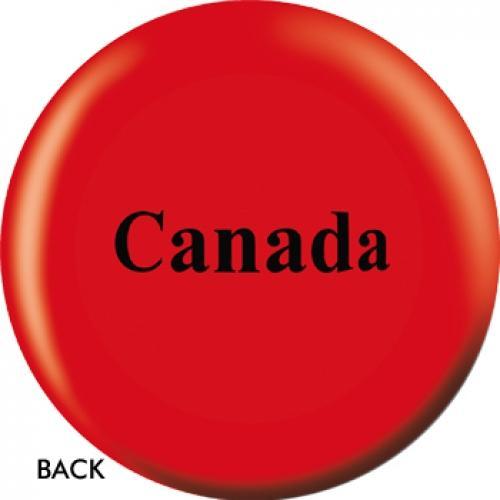 Canadian Flag Bowling Ball