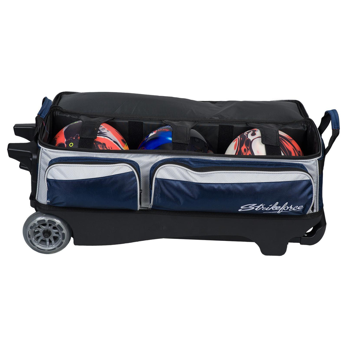 Konvoy 3 Ball Roller Navy/Silver