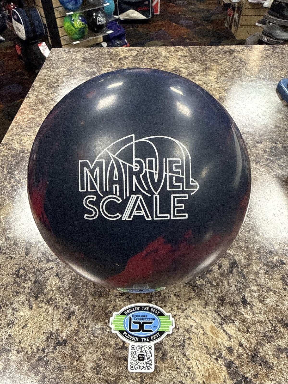 15lb Storm Marvel Scale Overseas International Bowling Ball Undrilled NEW RARE!!
