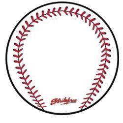 Baseball Round Leather Shammy Pad