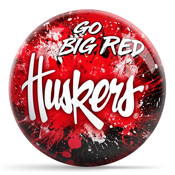 NCAA Paint Splash Ball - University of Nebraska
