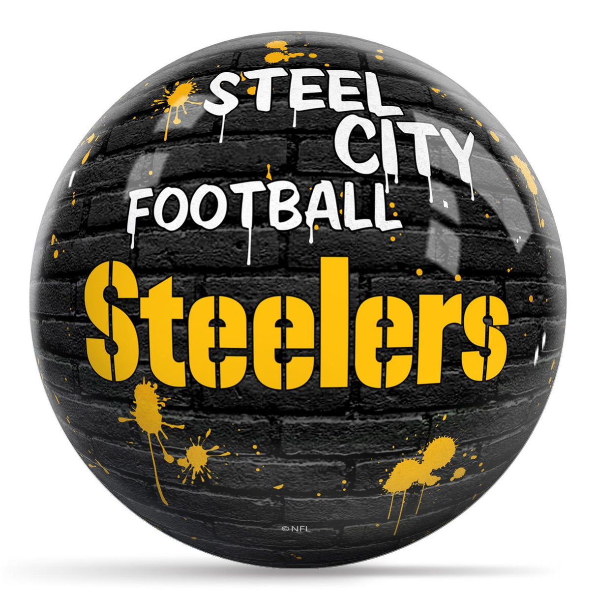NFL Graffiti Wall Ball - Pittsburgh Steelers