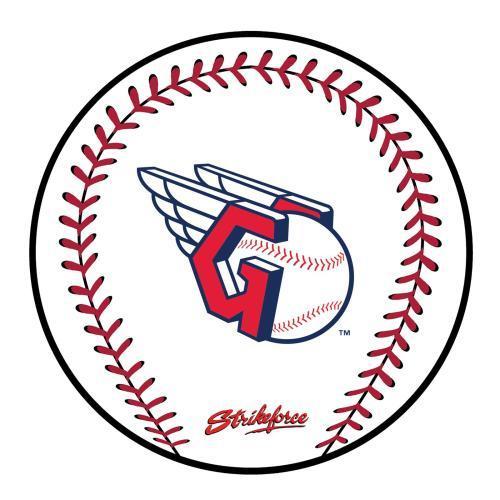 MLB Round Rubber Shammy - Cleveland Guardians