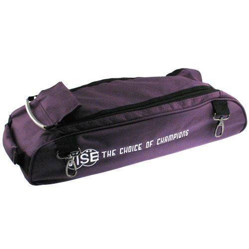 3 Ball Clear Top Tote Shoe Bag Purple