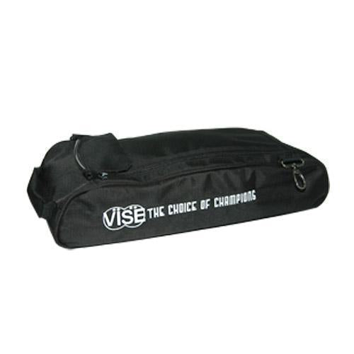 3 Ball Clear Top Tote Shoe Bag Black
