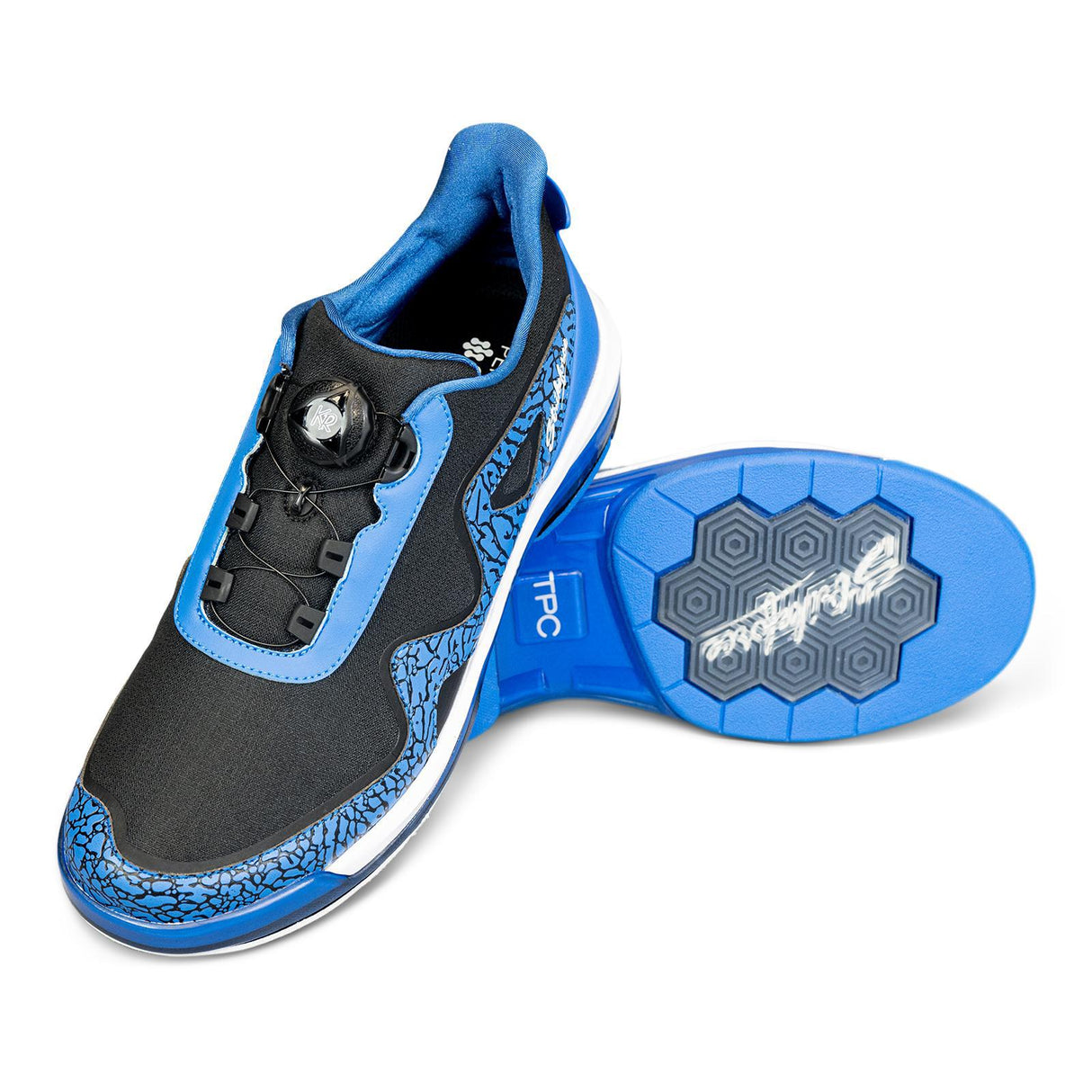 TPC Gladiator Blue/Black Men's Bowling Shoes (DISCO)