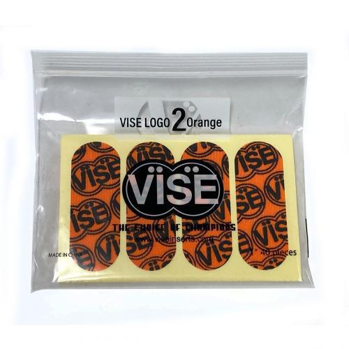 Pre-Cut Vise Logo Tape