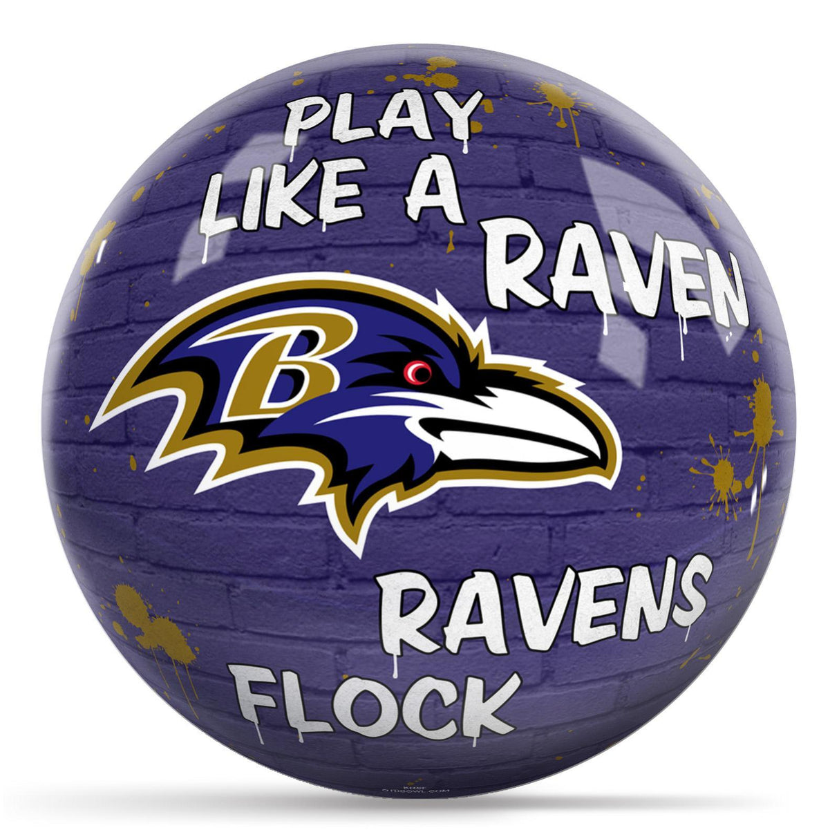 NFL Graffiti Wall Ball - Baltimore Ravens