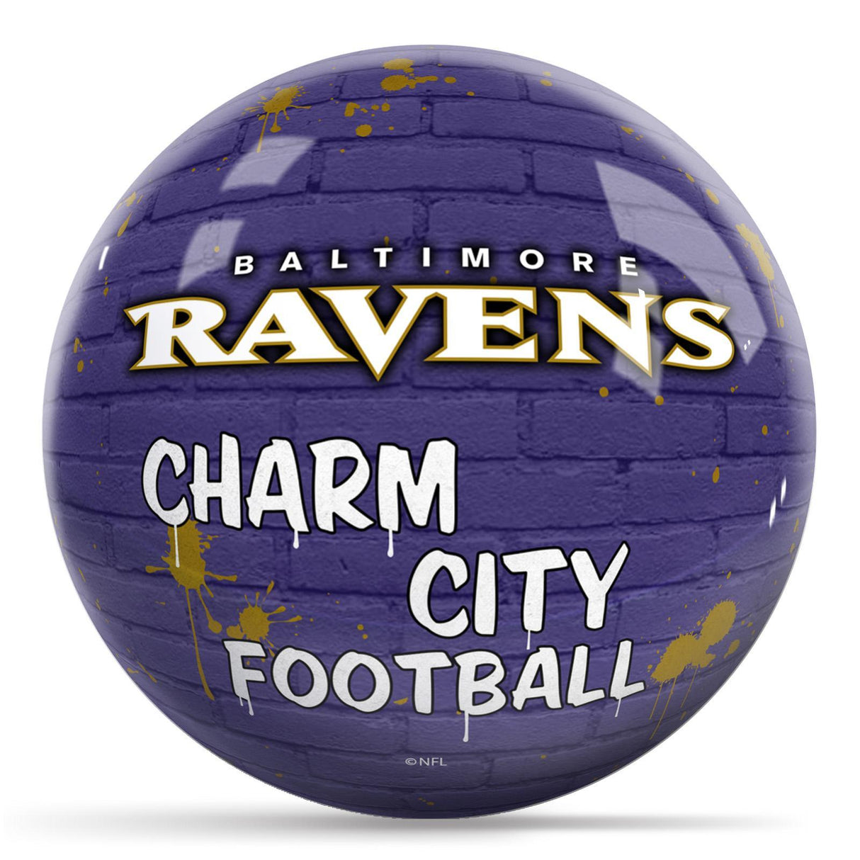 NFL Graffiti Wall Ball - Baltimore Ravens