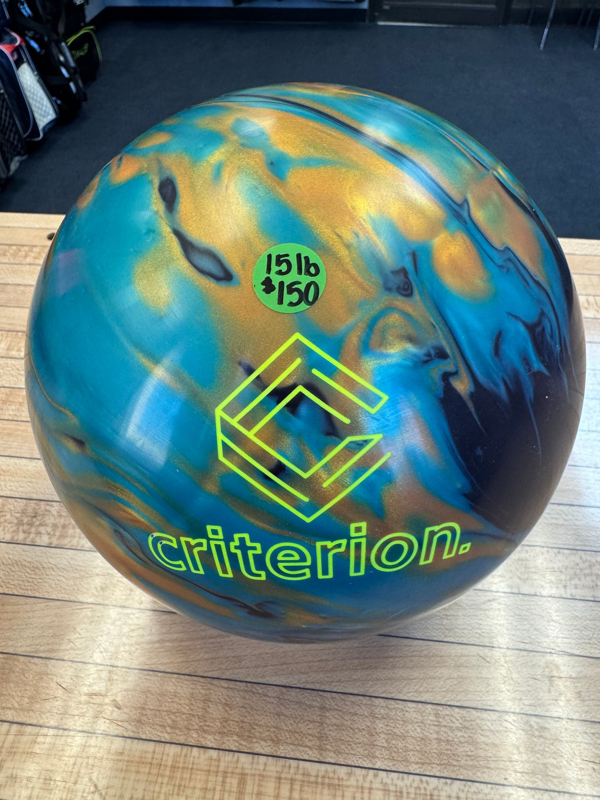 (Used) Criterion Hybrid 15lb #053N (Video Ball)