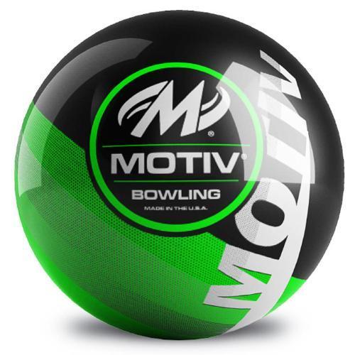 Motiv Velocity Black/Lime Polyester Bowling Ball