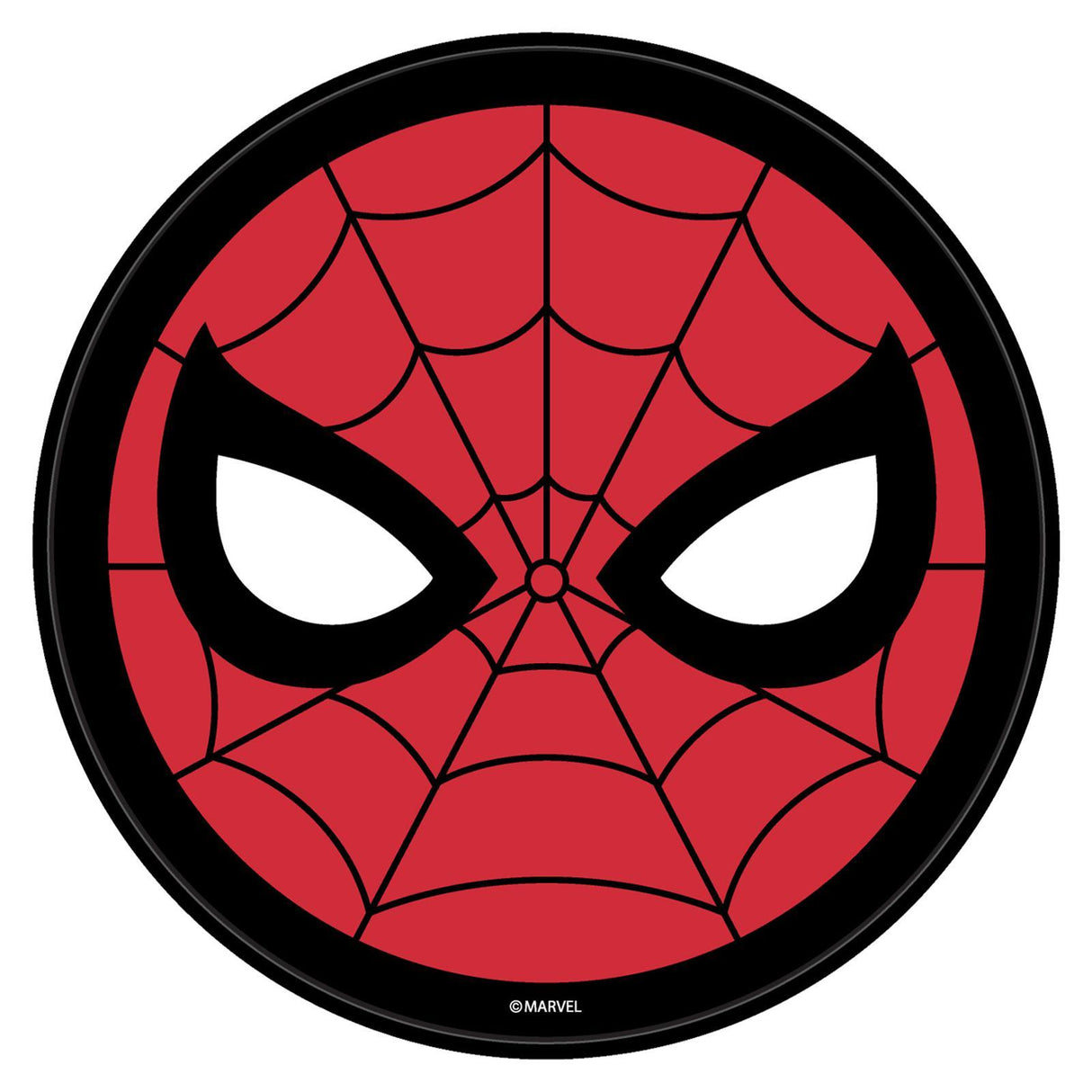Marvel Rubber Round Shammy - Spider-Man Mask