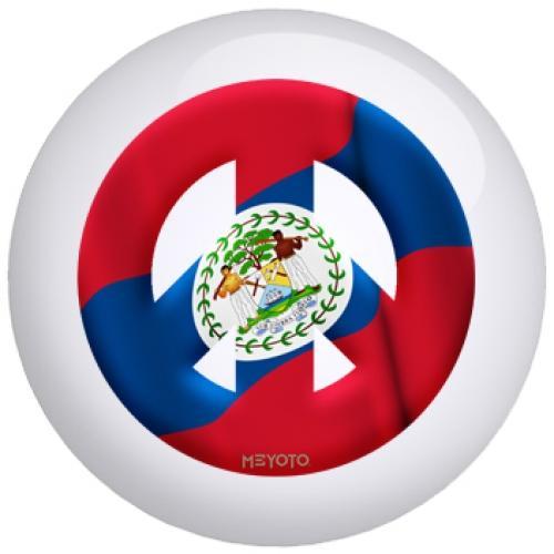Belize Flag Bowling Ball