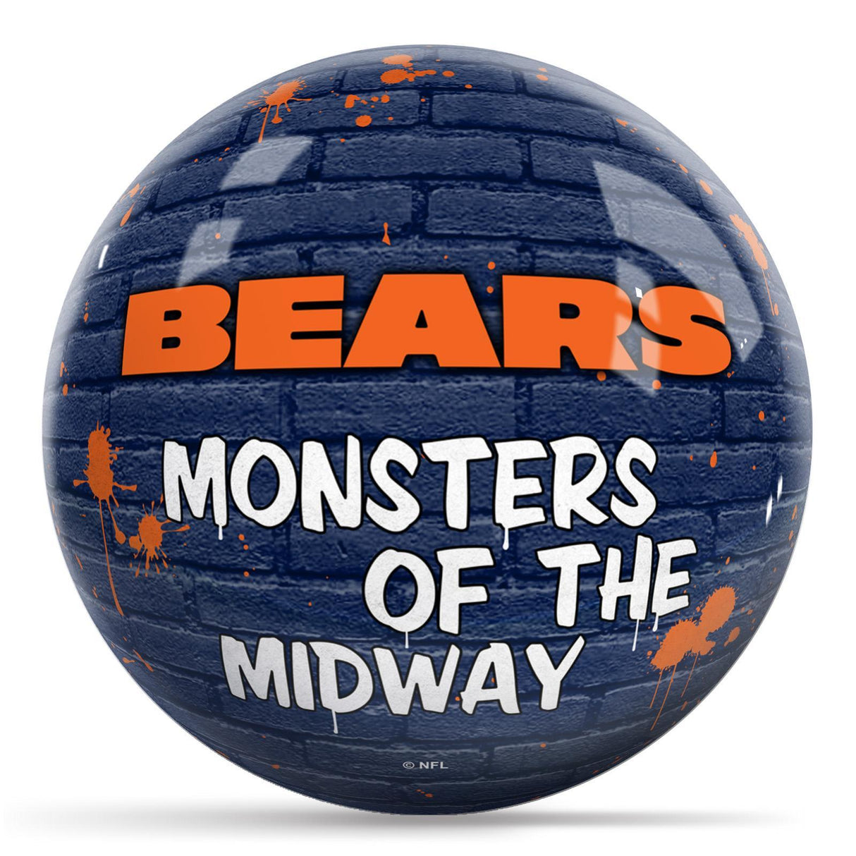 NFL Graffiti Wall Ball - Chicago Bears
