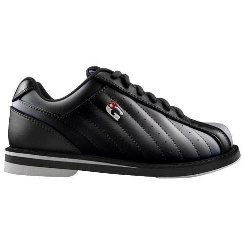 Kicks Unisex Black Wide Bowling Shoes