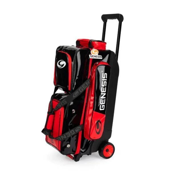 Genesis Sleek Gloss™ 3 Ball Roller Black/Red