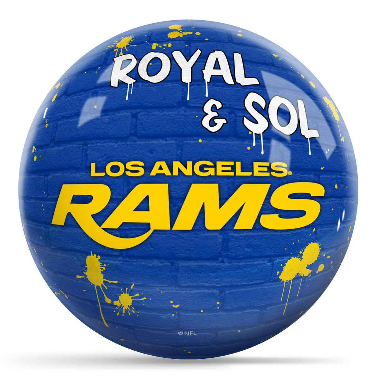 NFL Graffiti Wall Ball - Los Angeles Rams