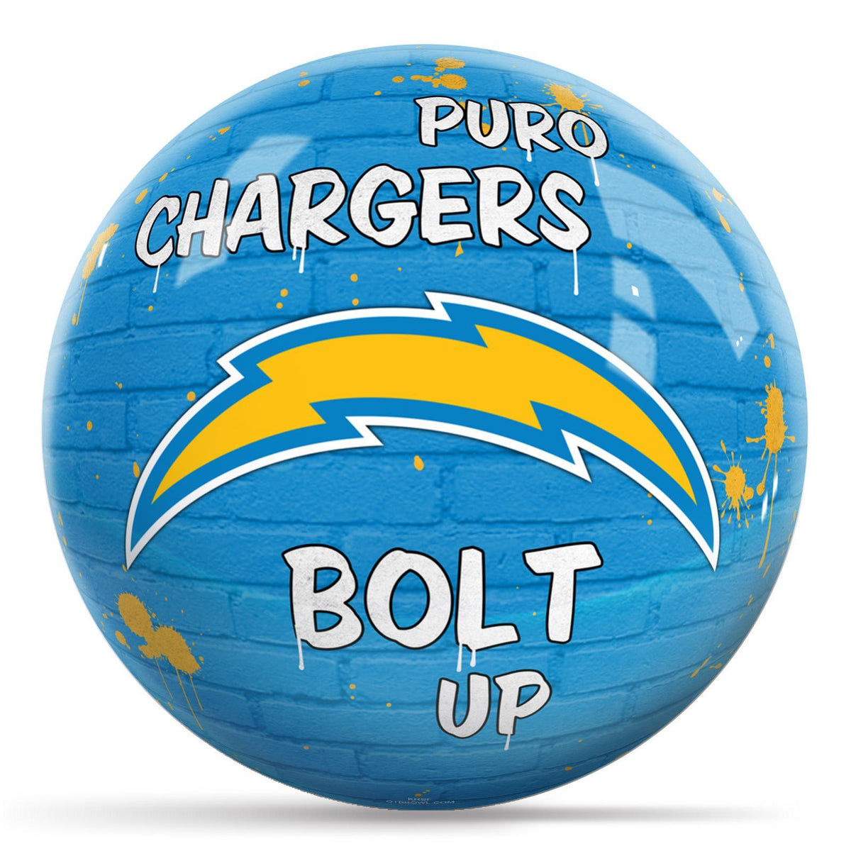 NFL Graffiti Wall Ball - Los Angeles Chargers