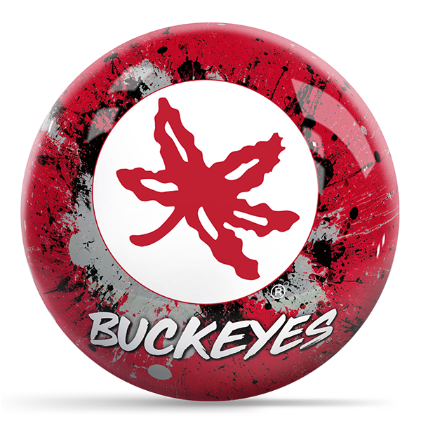 NCAA Paint Splash Ball - The Ohio State University