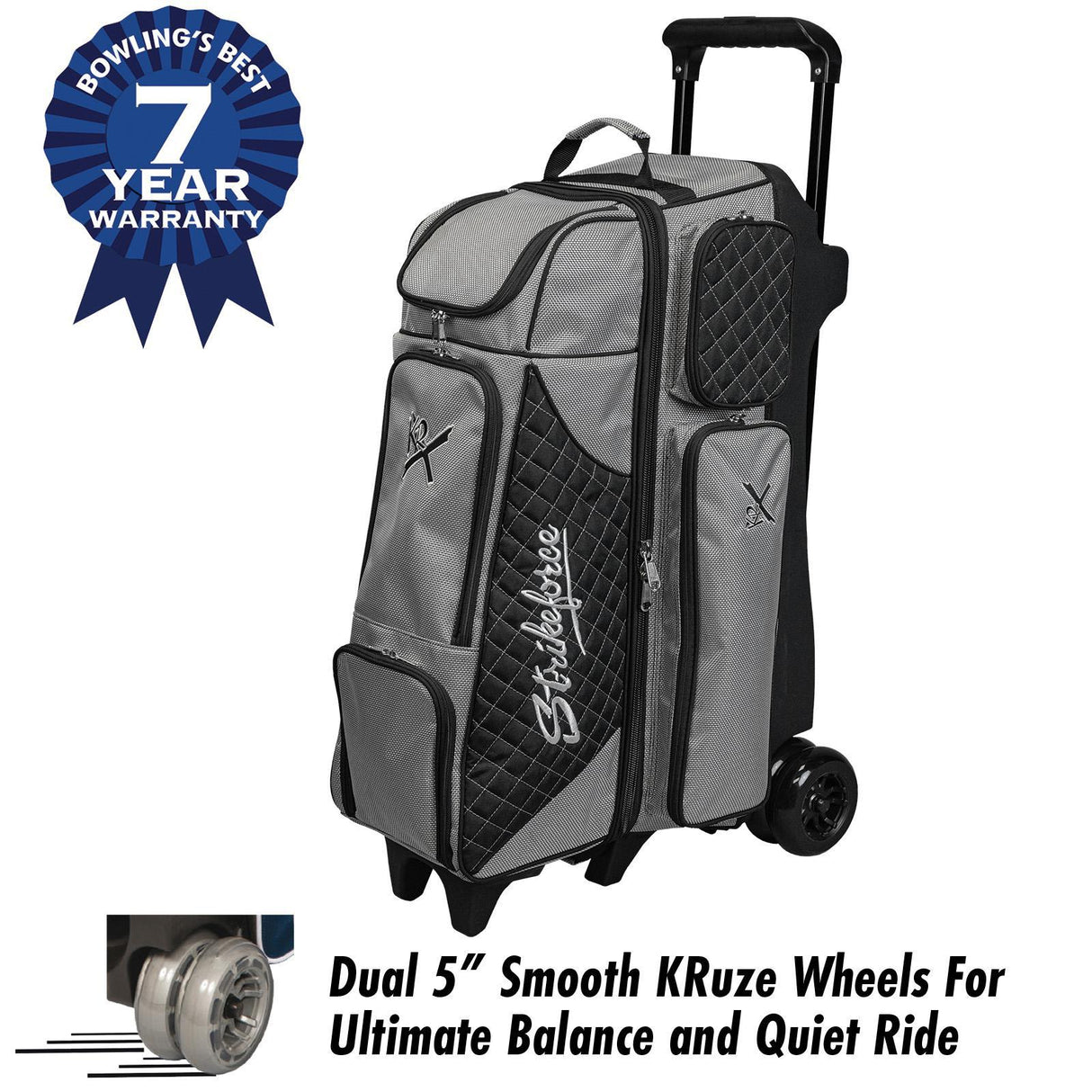 Royal Flush 4X4 Roller Silver/Black