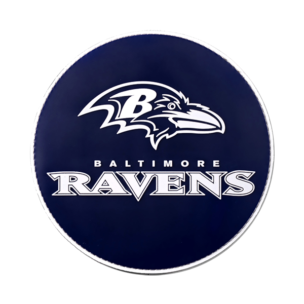 KR Strikeforce NFL Round Rubber Shammy Baltimore Ravens