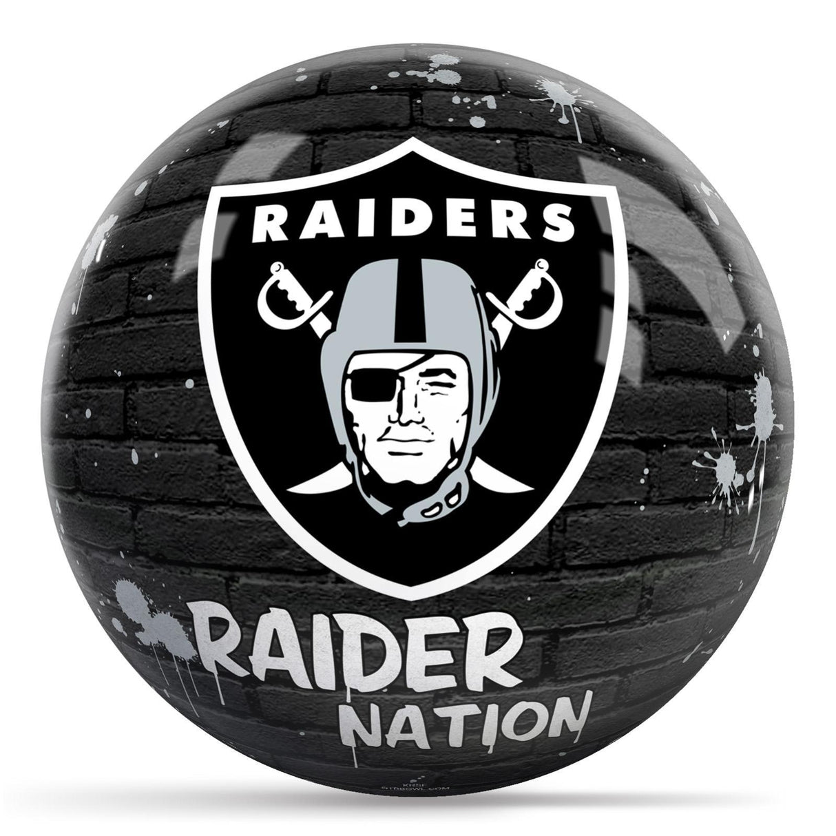 NFL Graffiti Wall Ball - Las Vegas Raiders