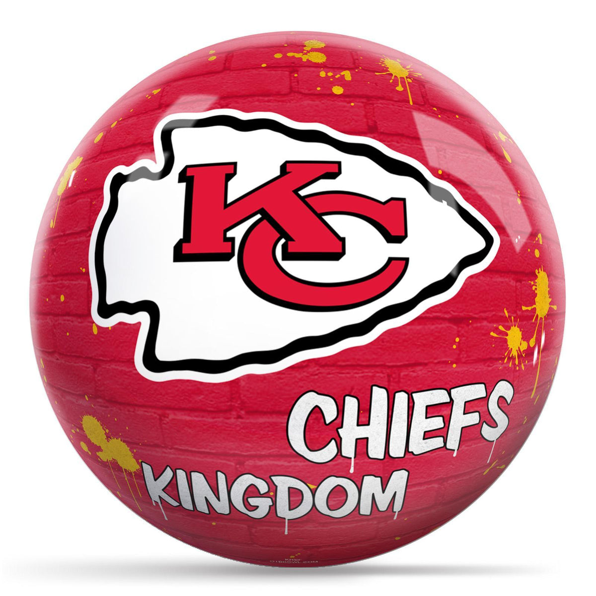 NFL Graffiti Wall Ball - Kansas City Chiefs