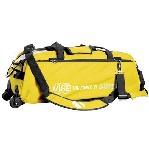 Vise 3 Ball Clear Top Tote Roller Yellow
