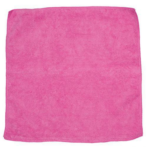 KR Economy Microfiber Towel (16x16) - Pink