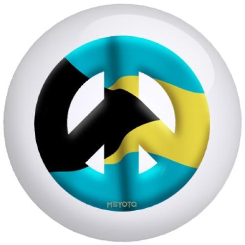 Bahamas Flag Bowling Ball