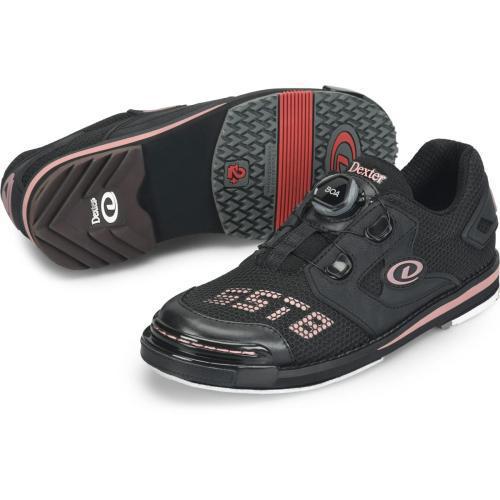 SST 8 Power Frame Boa Black/Dusty Rose Women's Bowling Shoes