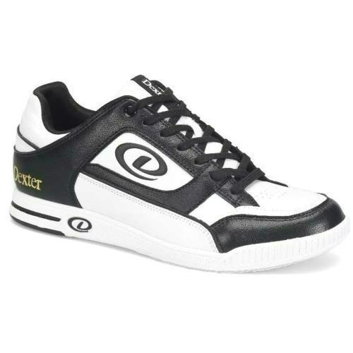 Royal Black/White Men's Bowling Shoes