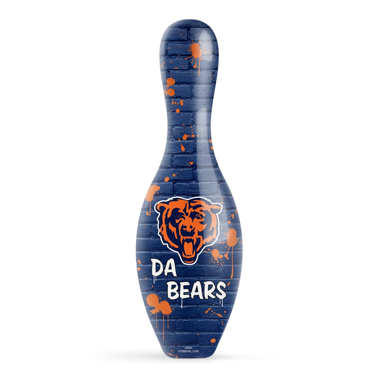 NFL Graffiti Wall Pin - Chicago Bears