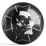 Skull Iron Cross Bowling Ball