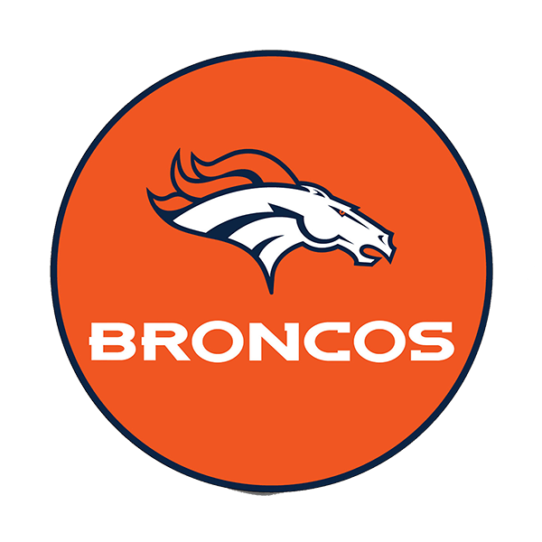 KR Strikeforce NFL Round Rubber Shammy Denver Broncos