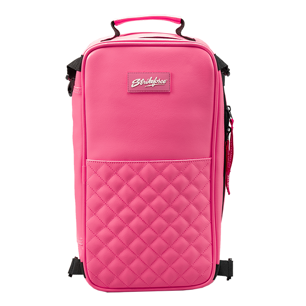 KR Strikeforce Diamond Slim Triple Tote with Shoe Bag - Pink LE