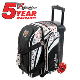 Cruiser 2 Ball Roller - White/Red/Black Splash