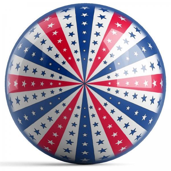 Proud To Be An American Bowling Ball