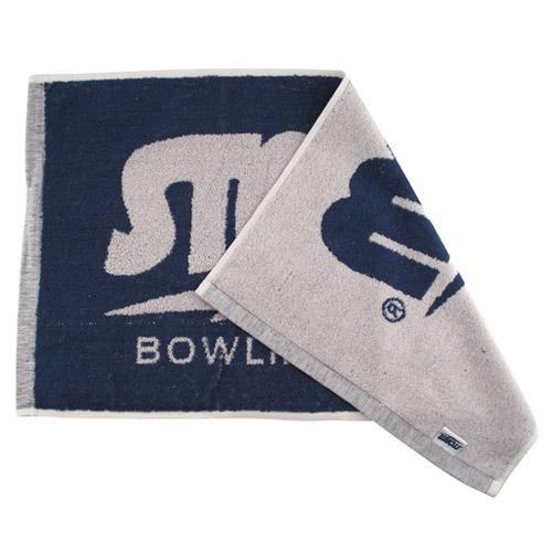 Storm Woven Towel - Navy/Grey
