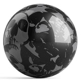 Skull Iron Cross Bowling Ball