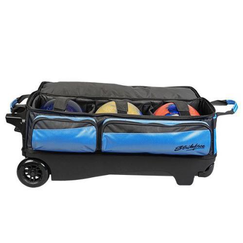 Konvoy 3 Ball Roller Black/Caribbean Blue