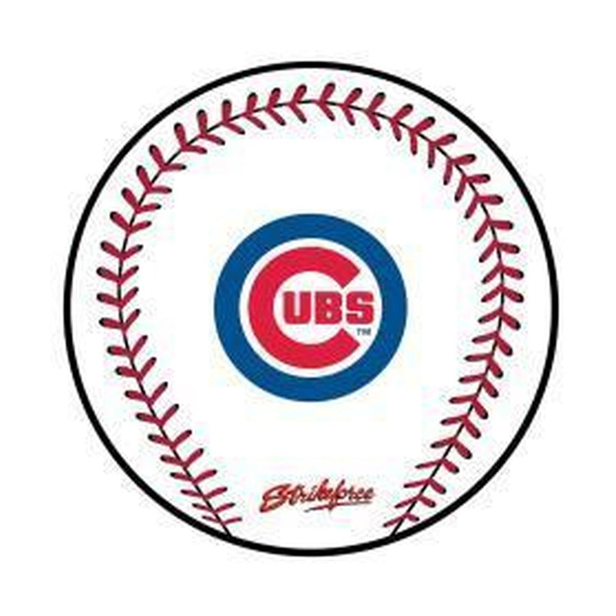 MLB Round Rubber Shammy - Chicago Cubs