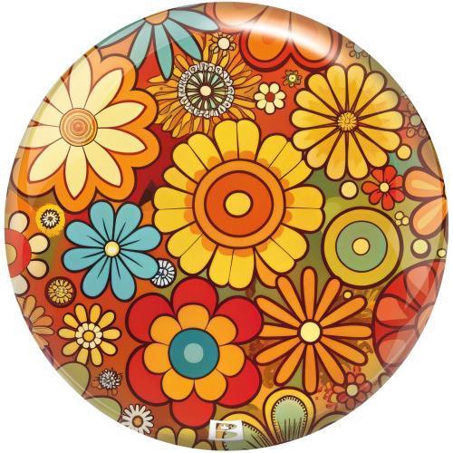 Retro Flowers Viz-A-Ball