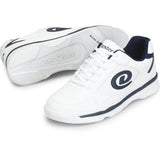 Ricky V White/Blue Men's Bowling Shoes