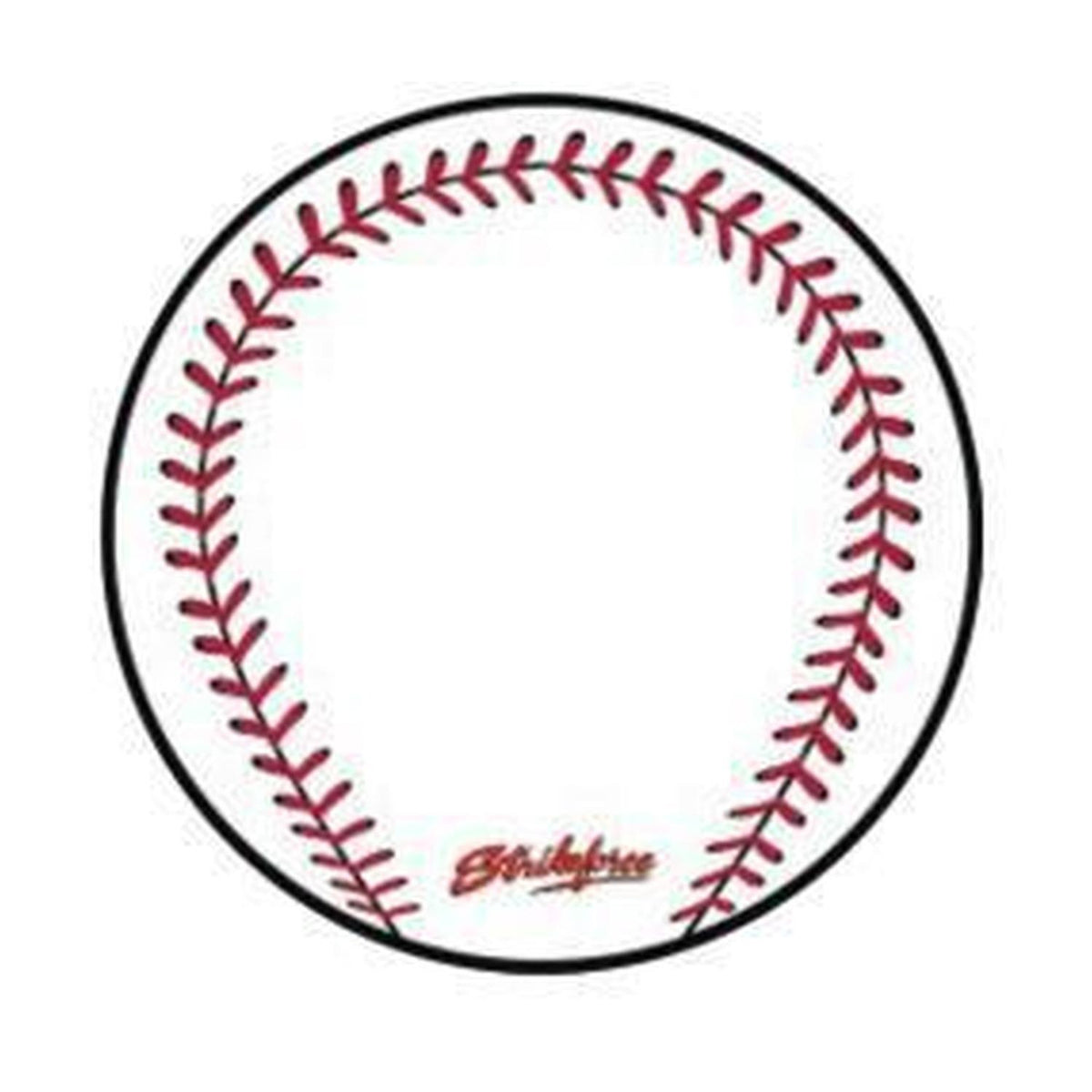 Baseball Round Leather Shammy Pad